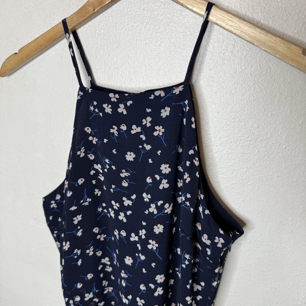 New Banana Republic Sleeveless Gauze Tiered Cool‎ Combo Dress Floral Women's 4 - Picture 2 of 10